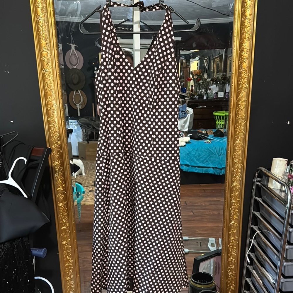 Spenser Jeremy Brown Halter Sundress Cocktail